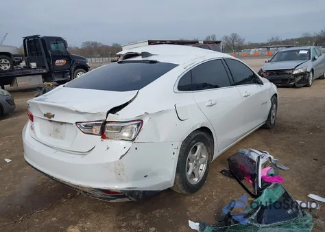2017 Chevrolet Malibu Ls z USA, uszkodzony, nr VIN 1G1ZB5ST1HF285136